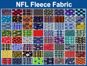 NFL Fleece Fabric