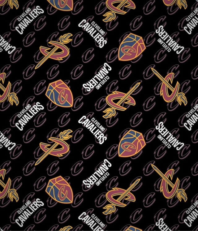 Cleveland Cavaliers NBA Fleece Fabric