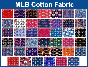 MLB Cotton Fabric