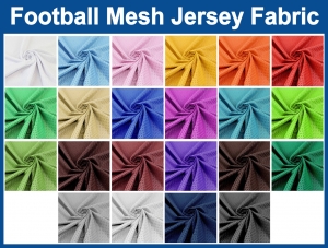 Football Mesh Jersey Fabric