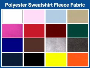 Polyester SweatShirt Fleece Fabric