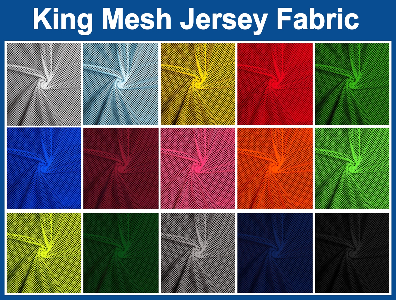 King Mesh Jersey Fabric