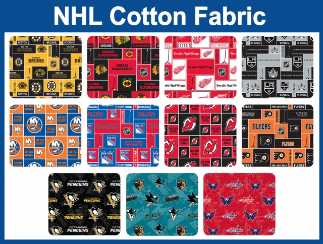 NHL Cotton Fabric