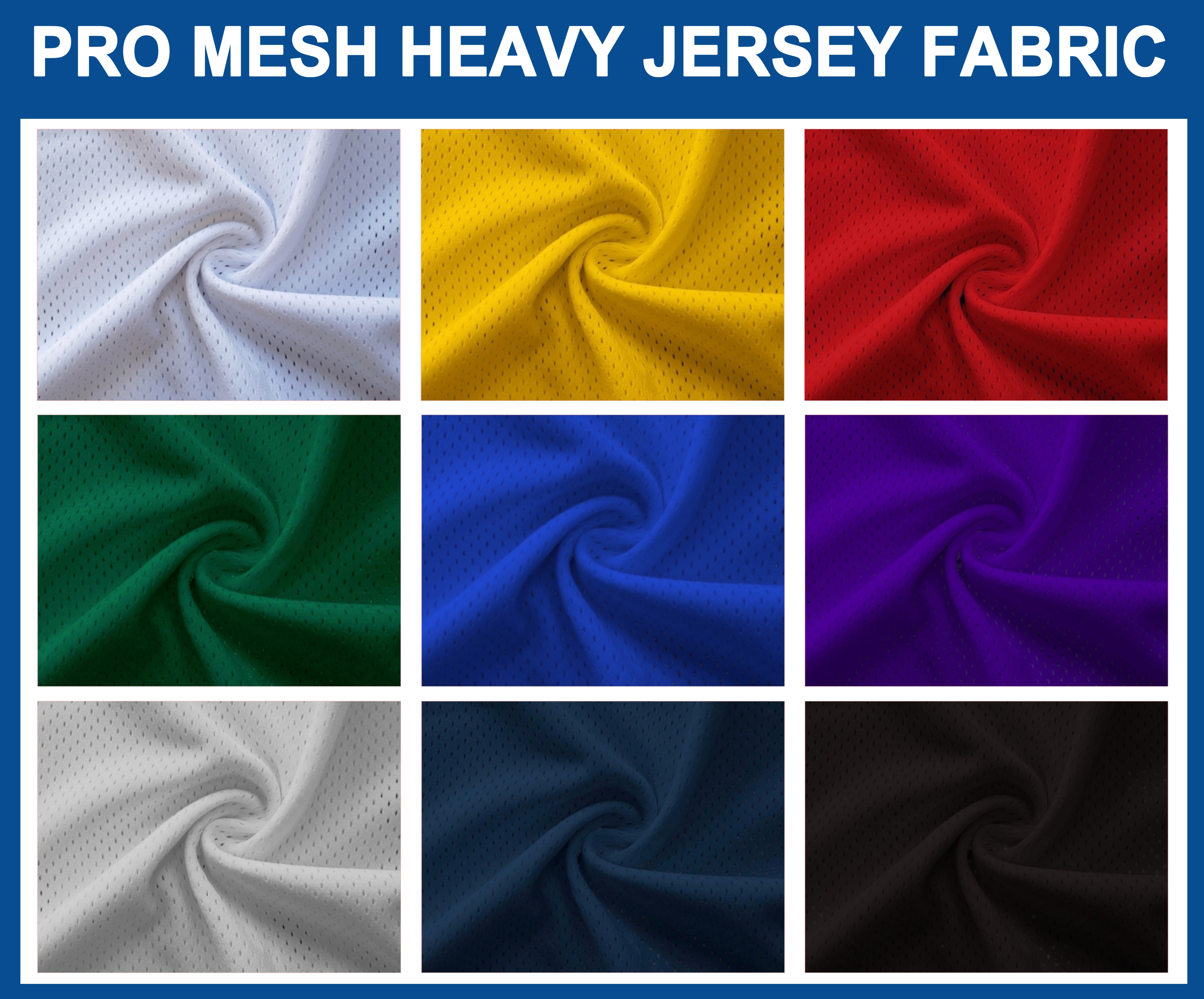 Pro Mesh Heavy Jersey Fabric