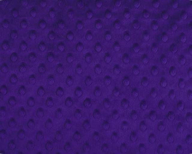 Purple Cuddle Dimple Dot Fabric