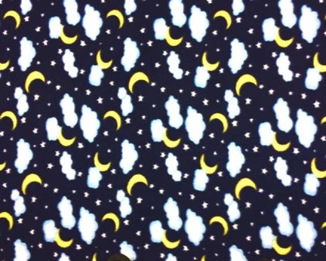 Night Sky Fleece Fabric