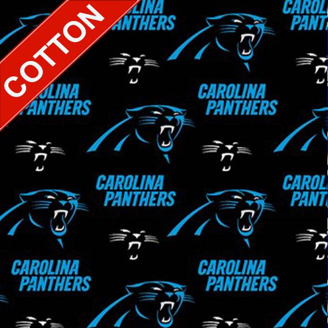 Carolina Panthers NFL Cotton Fabric