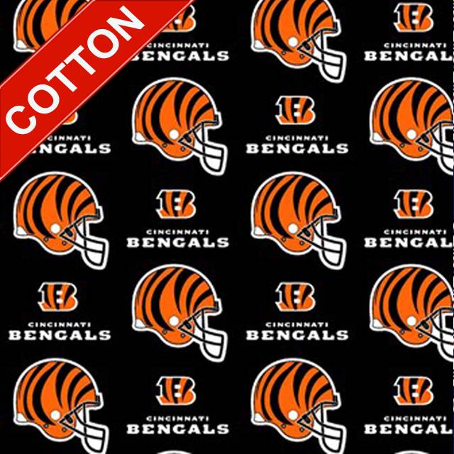 Cincinnati Bengals NFL Cotton Fabric