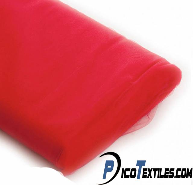 Red Tulle Fabric by the Bolt
