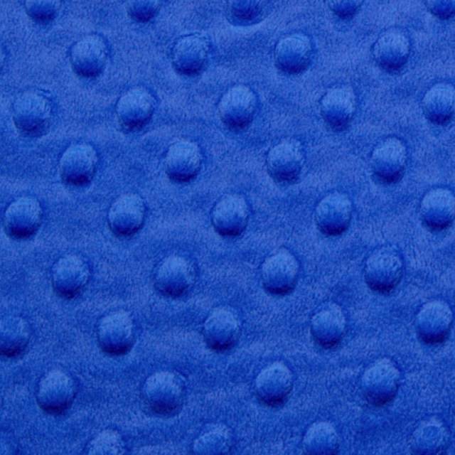 Royal Blue Cuddle Dimple Dot Fabric