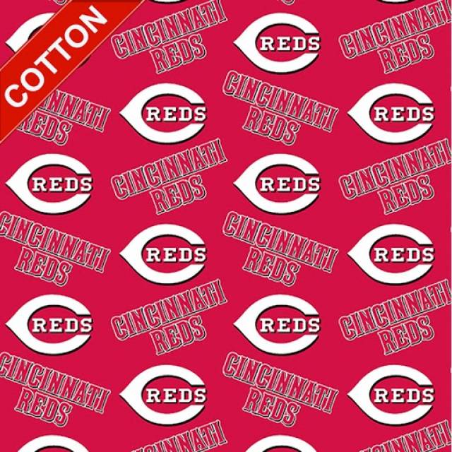 Cincinnati Reds MLB Cotton Fabric