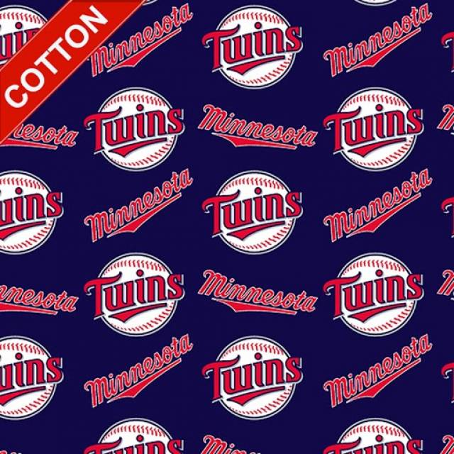 Minnesota Twins MLB Cotton Fabric