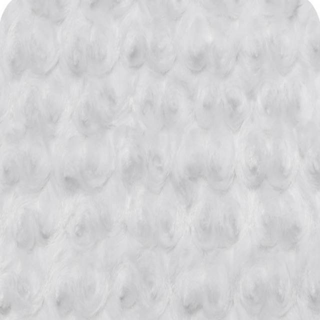 White Rose Cuddle Fabric