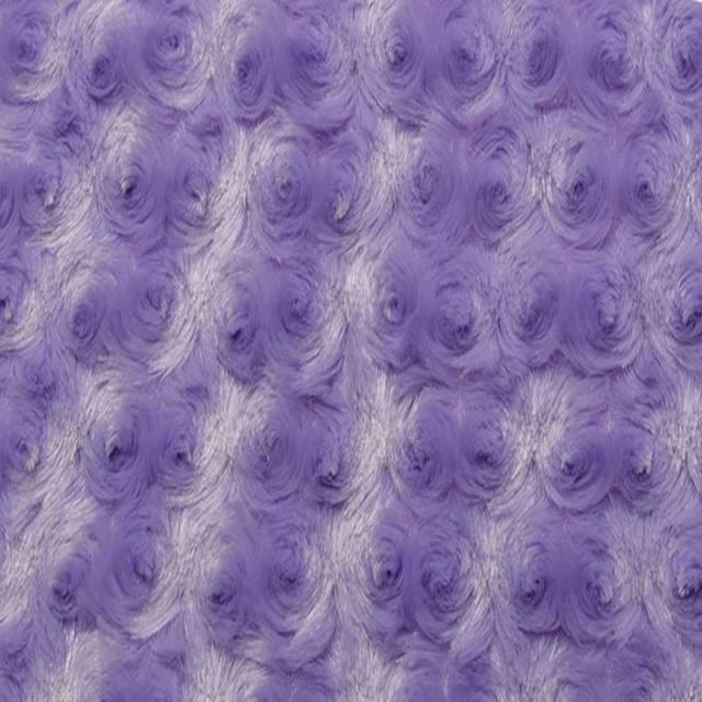 Lavender Rose Cuddle Fabric