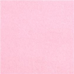 Baby Pink Solid Fleece Fabric