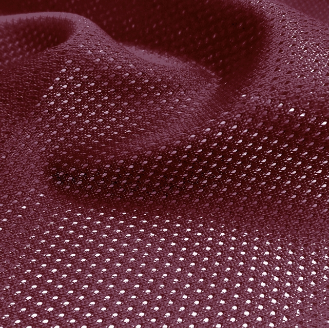 Cardinal Micro Mesh Jersey Fabric