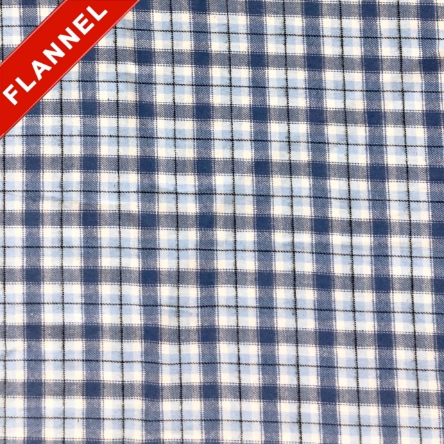 Tartan Plaid Yarn Dyed Flannel Fabric. FP15