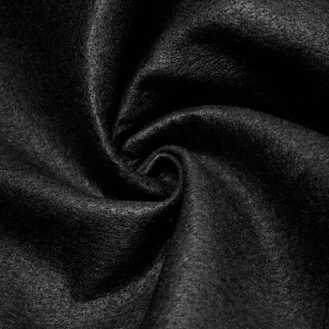 Black Craft Felt Fabric