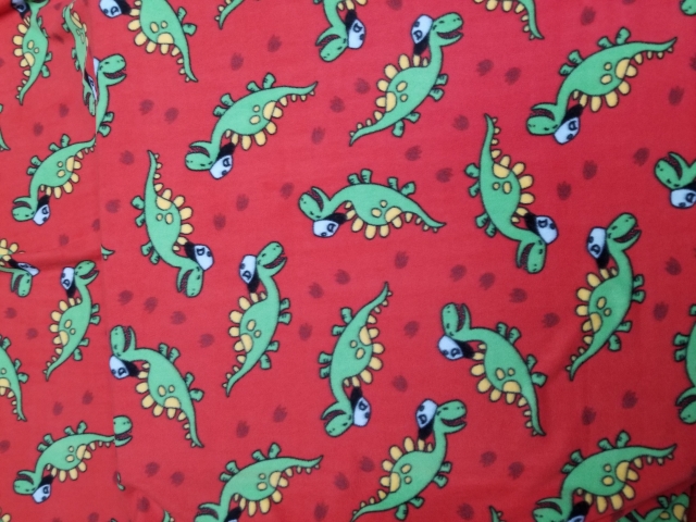 🦕🦕🦕Kids Dinosaurs Fleece Fabric