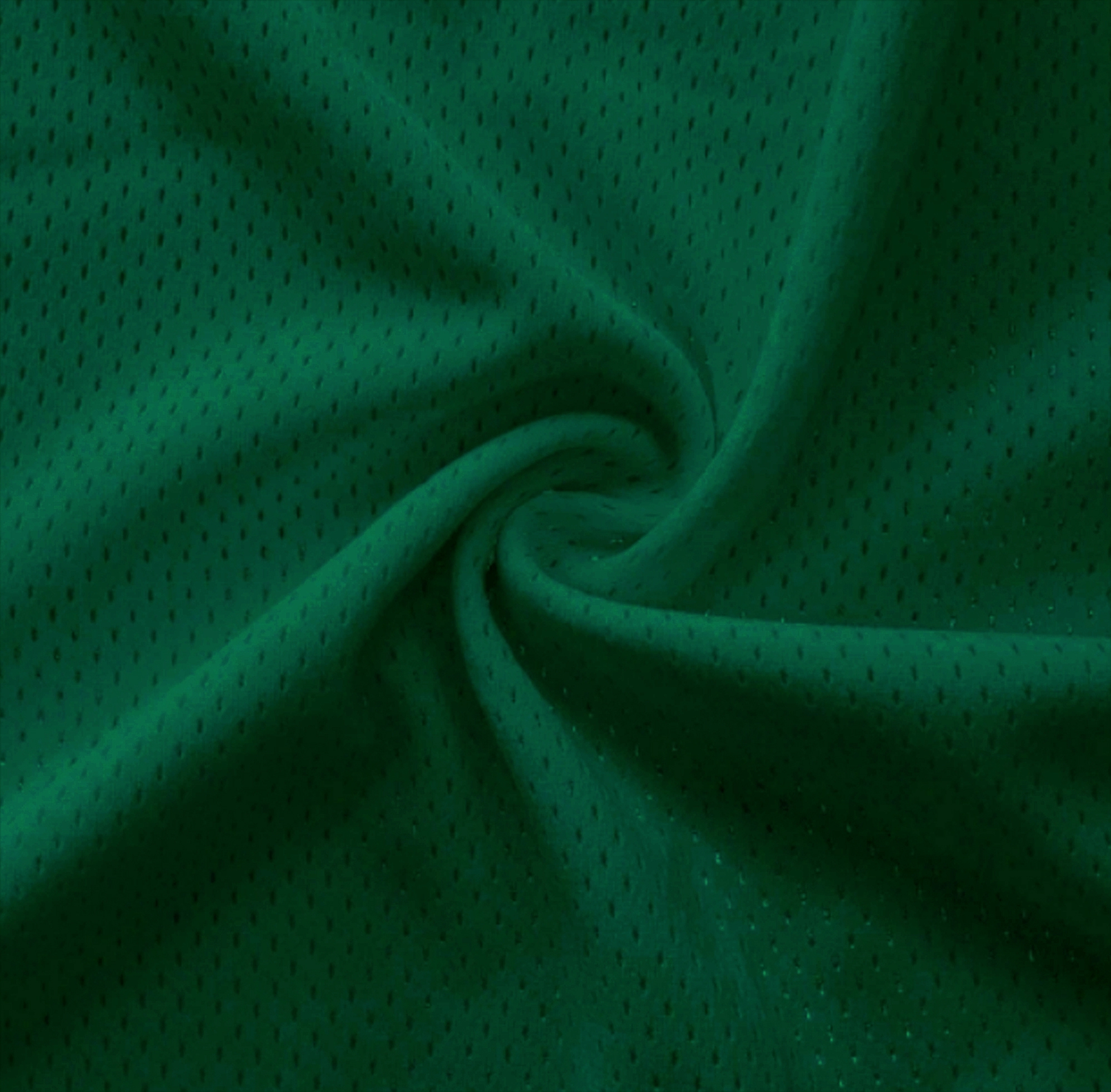 Hunter Green Pro Mesh Heavy Jersey Fabric
