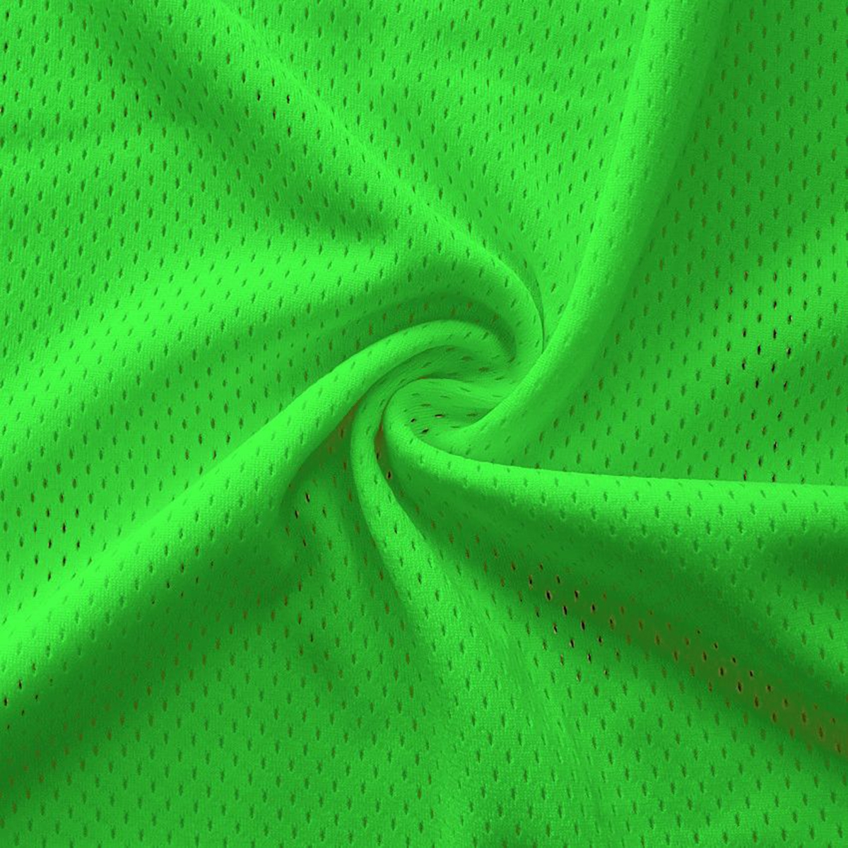 Neon Green Pro Mesh Heavy Jersey Fabric