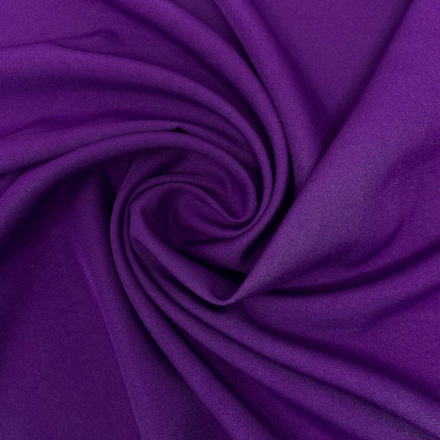 Purple Polyester Poplin Fabric