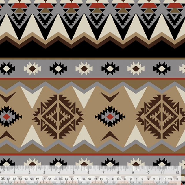 Huallpa Native American Fleece Fabric