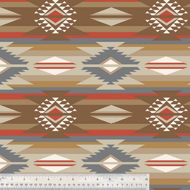 SAND Trailhead Native American Fleece Fabric