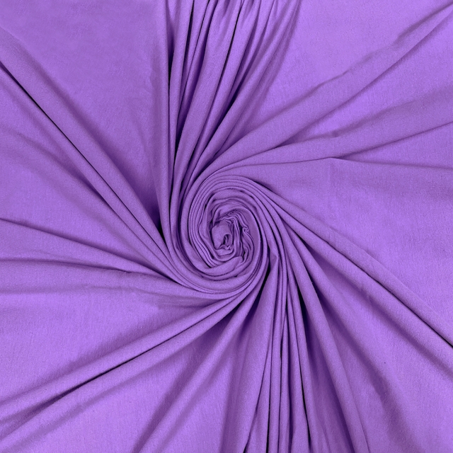 Lilac Cotton Spandex Jersey Fabric