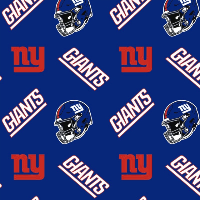 New York Giants NFL Fleece Fabric