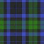 BlackWatch Plaid Fleece Fabric