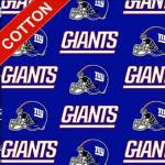 New York Giants NFL Cotton Fabric