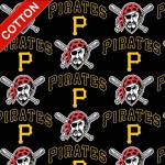 Pittsburgh Pirates MLB Cotton Fabric