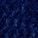 Midnight Blue Minky Rose Cuddle Fabric