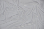 White Stretch Velvet Fabric