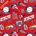 St. Louis Cardinals MLB Cotton Fabric