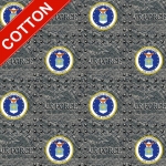 United States Air Force Grate Cotton Fabric	