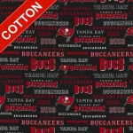 Tampa Bay Buccaneers NFL Cotton Fabric