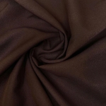 Brown Polyester Poplin Fabric	