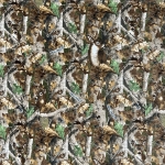 RealTree Deer In Camouflage Allover Fleece Fabric